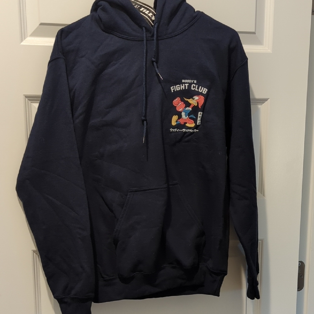 Riot Society Blue Hoodie Brand New With Tags
